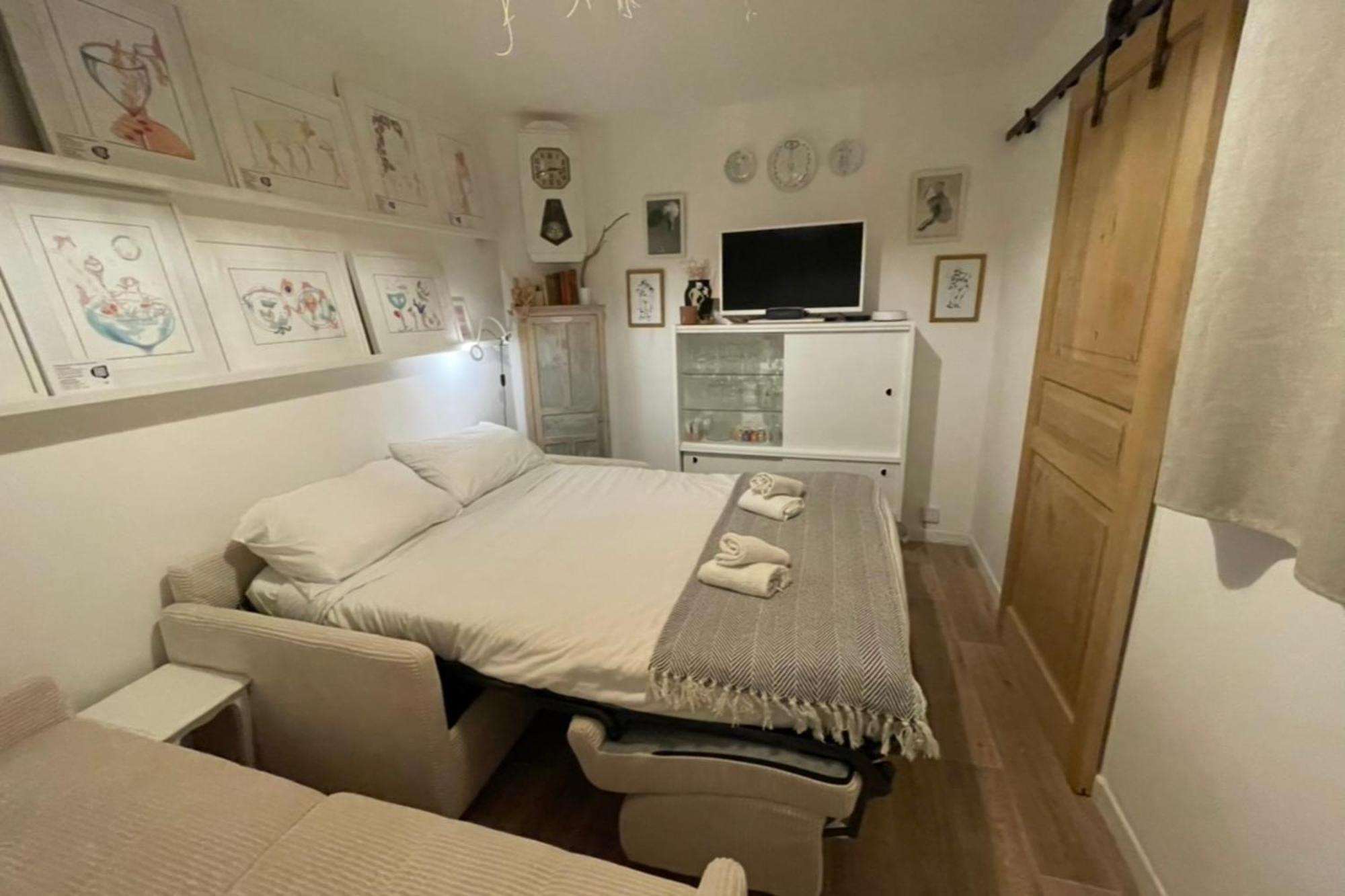 Charming Air-Conditioned One-Bedroom 150M From Cavaliere Beach 勒拉旺杜 外观 照片